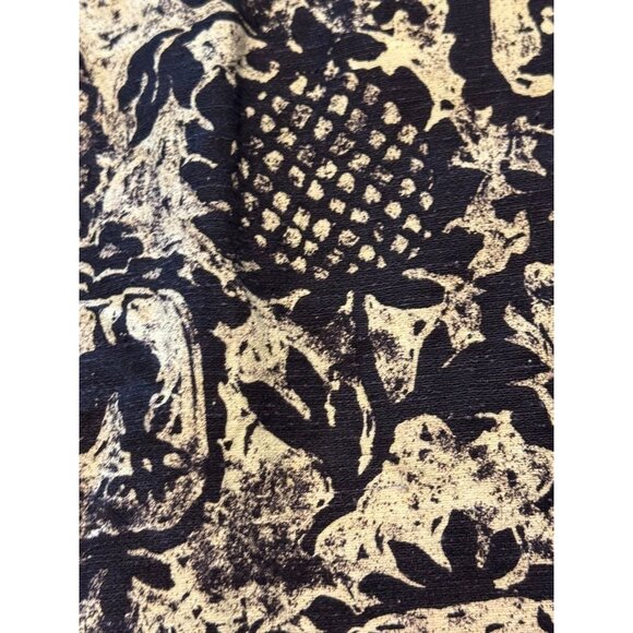 Vintage Sleeveless Small Dress Exclusive Brookhaven Print 50's 60's Button Down - Picture 8 of 10